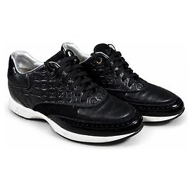 Louis Vuitton Baskets Damier Cuir Noir Noir