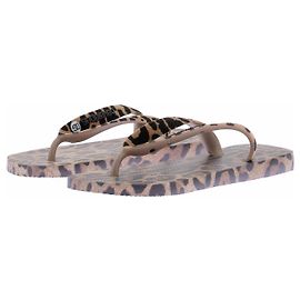 Dolce & Gabbana Tongs léopard Brown