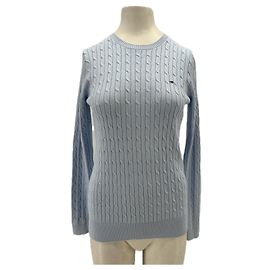 Tommy Hilfiger Pullover aus Baumwolle Blau S Blau