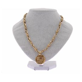 Goossens Collier maille dorée avec pendentif Doré