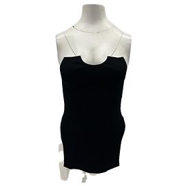 Top noir en viscose Tibi Noir