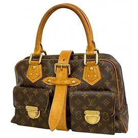 Borsa Louis Vuitton Monogram Manhattan GM Marrone