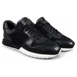 Louis Vuitton Run Away Sneaker Leder Mesh Schwarz Schwarz