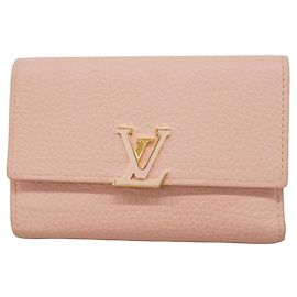 Portafoglio Tri-fold Louis Vuitton Rosa