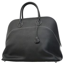 Hermès Borsa Hermes Bolide Relax 45 Evercolor Nero