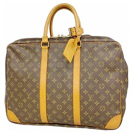 Borsa Boston Louis Vuitton Marrone Monogram Sirius 45 Marrone