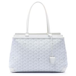 Goyard White Goyardine Bellechasse PM White Cream