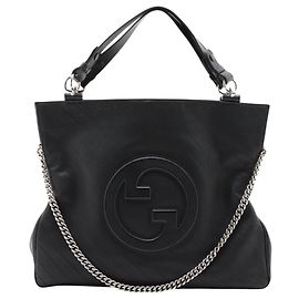Tote Blondie en cuir de veau Matelassé noir Medium de Gucci Noir