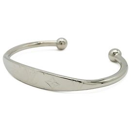 Bracciale Bangle Jonc Monogram Louis Vuitton Argento Monogramma