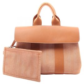 Hermès Sac à main Hermes Valparaiso PM Gold Marron