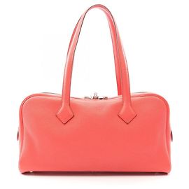Hermès Hermes Victoria Elan 38 Handbag Pink Other