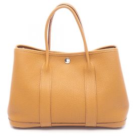 Hermès Sac cabas Hermes Garden Party TPM Marron