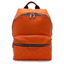 Sac à dos Louis Vuitton Taigarama Monogram Eclipse Discovery Orange Monogramme