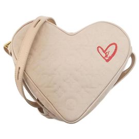 Borsa a Spalla Louis Vuitton Monogram Sac Coeur Falling in Love Marrone