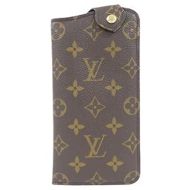 Estuche para gafas Louis Vuitton Monogram Soft Castaño Monograma