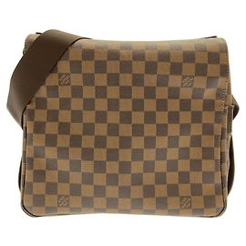 Borsa a tracolla Louis Vuitton Damier Naviglio N45255 Damier ebene