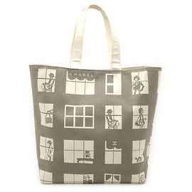 Borsa Tote Chanel Mademoiselle Marrone Crudo