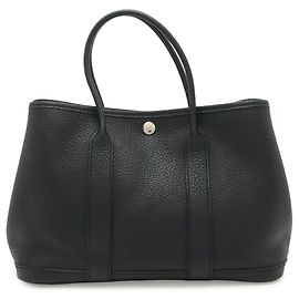 Hermès Sac cabas HERMES Garden TPM Noir