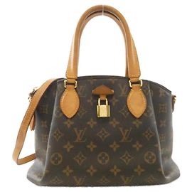 Bolsa Louis Vuitton Monogram Rivoli PM Marrom Monograma
