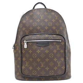 Louis Vuitton Monogram Macassar Josh Backpack Brown