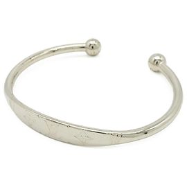 Louis Vuitton Silver Charm Bracelet Silvery