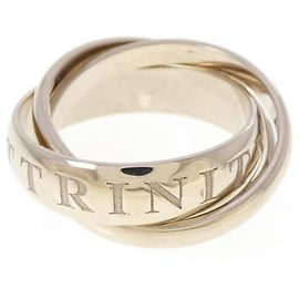 Bague Cartier Trinity 1998 Christmas Limited Edition Doré