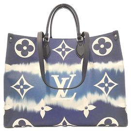 Bolsa Louis Vuitton LV Escale OnTheGo GM Azul