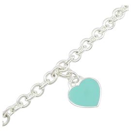 Tiffany & Co. Silver Charm Bracelet Silvery