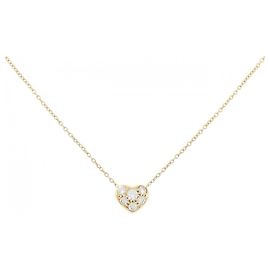 Tiffany & Co Collana Tiffany Pave Heart D'oro