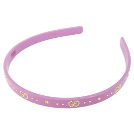 Arco de cabelo Alice rosa Gucci Rosa
