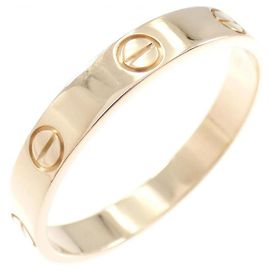 Bague Mini Love de Cartier en or rose Doré