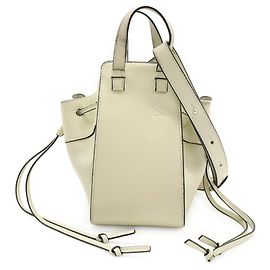 Sac à main Loewe Hammock Mini Écru