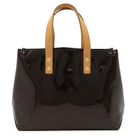 Borsa Tote Louis Vuitton Monogram Vernis Lead PM Bordò