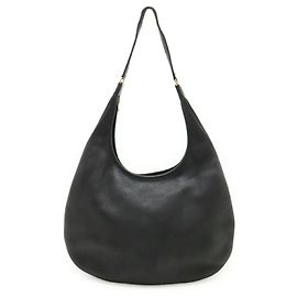 Hermès HERMES Gao Shoulder Bag Black