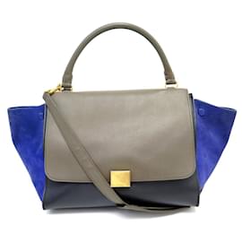 Céline CELINE TRAPEZE MEDIUM 169543 LEDER & WILDLEDER SCHULTERTASCHE Andere