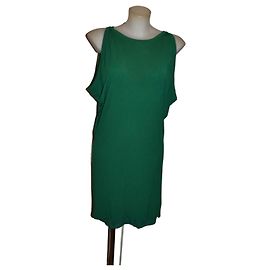Giambattista Valli Robe Courte Verte Vert