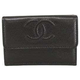 Cartera tríptico Chanel AP4655 Negro