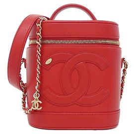 Chanel AS0323 Handbag Red