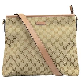 Borsa a Spalla Gucci GG Canvas Beige