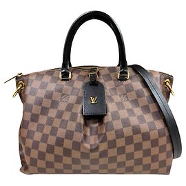 Borsa a Spalla Louis Vuitton Odeon Tote MM Damier Marrone