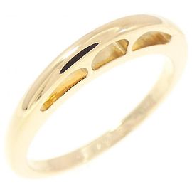 Cartier 18K Yellow Gold Band Ring Golden