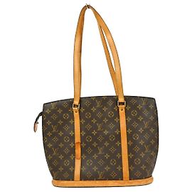 Bolsa Babylone Louis Vuitton em canvas Monogram Marrom