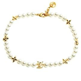 Louis Vuitton Cavigliera My LV Pearl con perle D'oro