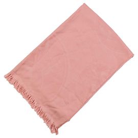 Hermès Chal de cachemir Hermes New Libris Rose Poudre Rosa
