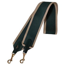 Céline Tracolla lunga bicolore Celine Beige Verde