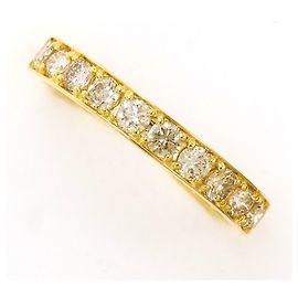 Autre Marque 18K Gelbgold Diamantring Golden