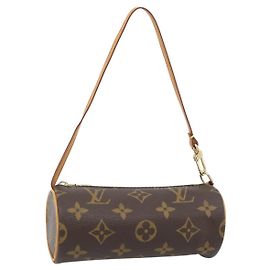 LOUIS VUITTON Monogram Papillon Pouch LV Auth 181681A Monogram