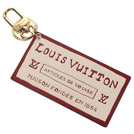 LOUIS VUITTON Etichetta da Viaggio Monogram Name Tag M02953 LV Auth 181666M Monogramma