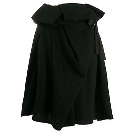 Comme Des Garcons Schwarzer Wollrock Comme des Garçons Schwarz