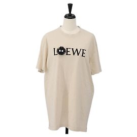 Camiseta LOEWE LOEWE Studio Ghibli Soot Sprites Algodão XS Bege Auth 167345M Bege